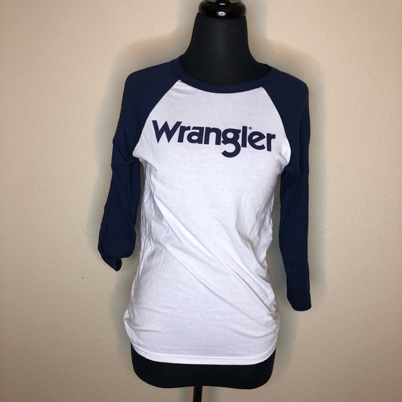 Wrangler Tops - Wrangler baseball tee